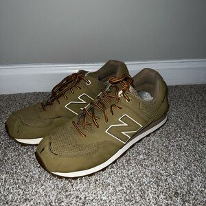 New Balance Sneakers Suede Mesh Low-Top